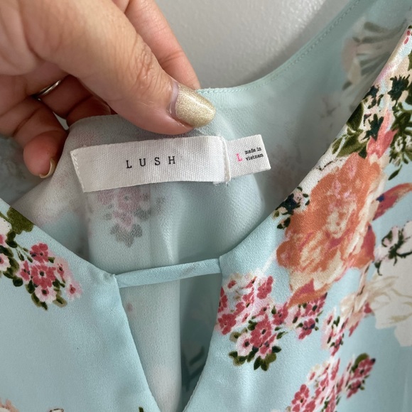Nordstrom Lush floral tank - Picture 2 of 3
